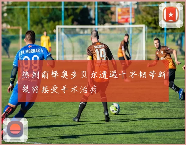 热刺前锋奥多贝尔遭遇十字韧带断裂将接受手术治疗