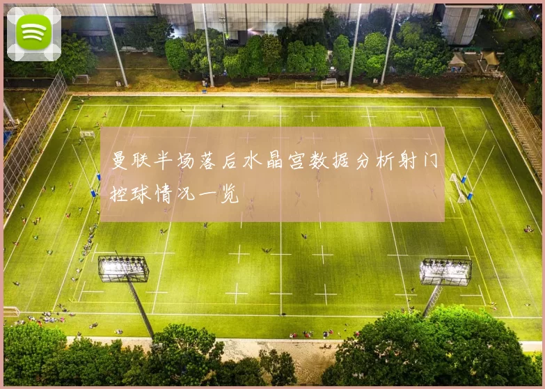 曼联半场落后水晶宫数据分析射门控球情况一览